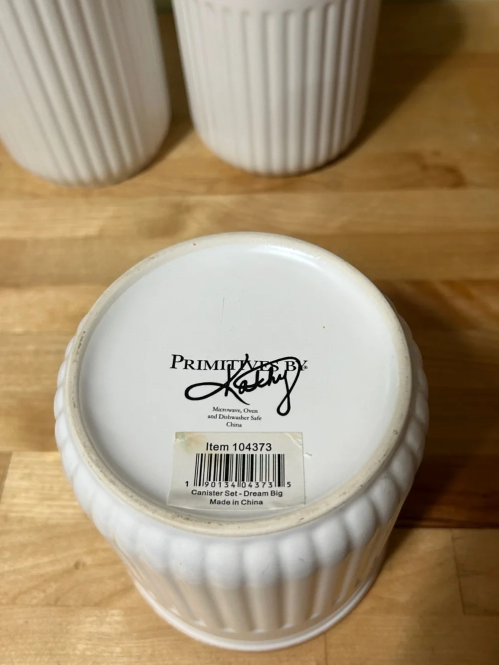 Primitives by Kathy “Dream Big” Canisters
